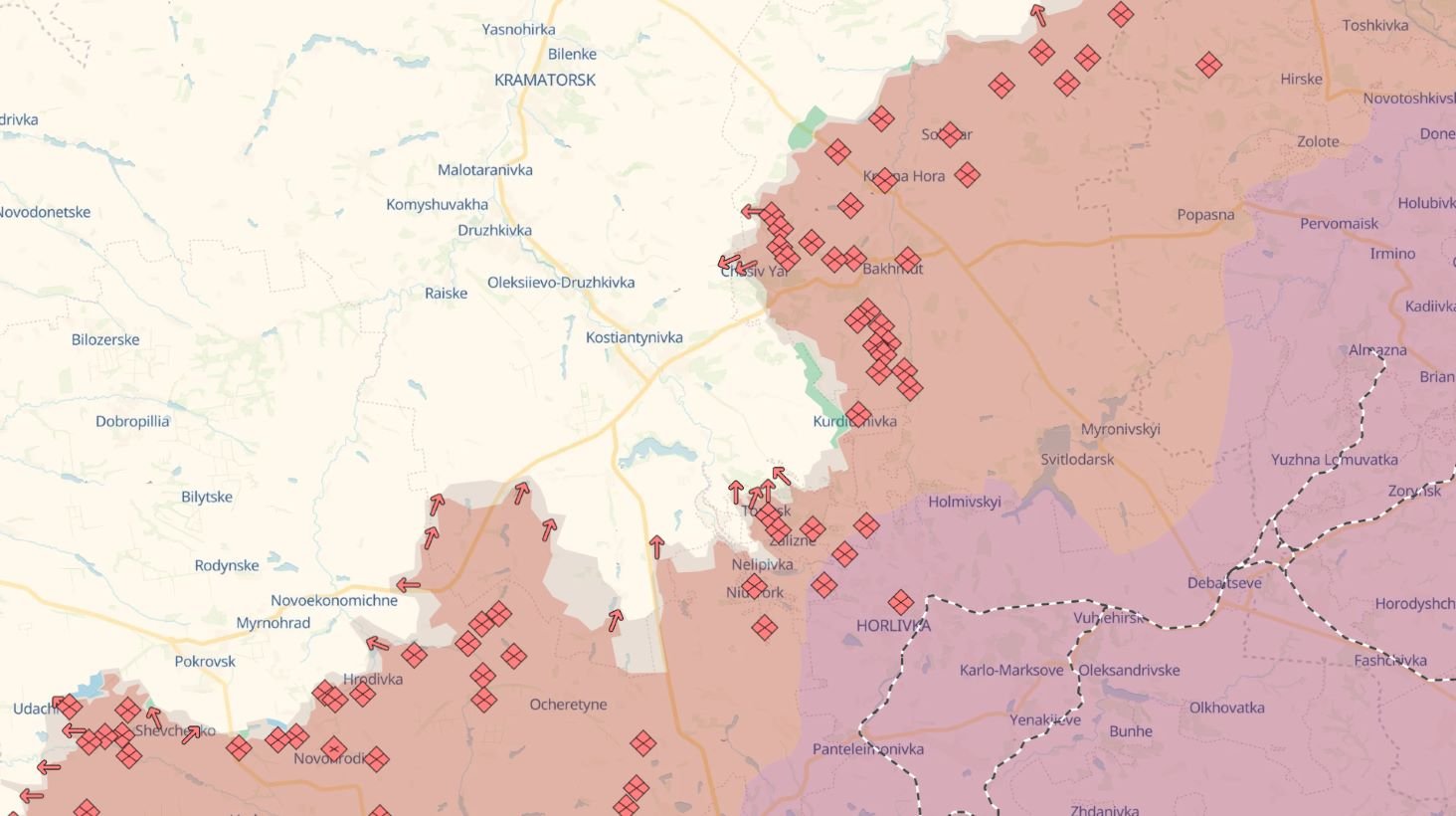 More information about "Russian Offensive Tightens Grip on Donetsk, Threatening Ukrainian Strongholds Near Toretsk"