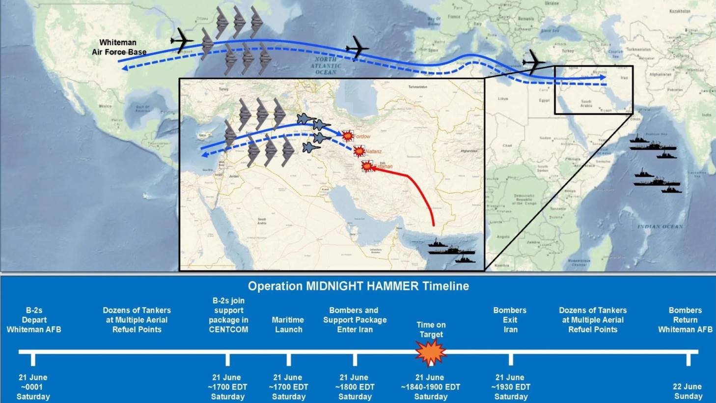 More information about "Operation Midnight Hammer: US Executes Massive Precision Strike on Iranian Nuclear Sites"