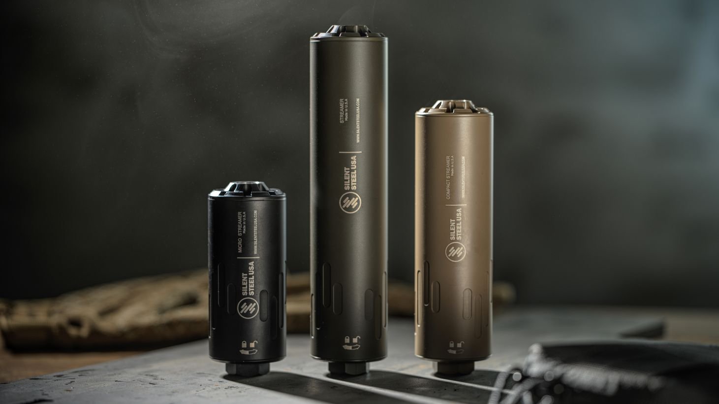 More information about "Silent Steel USA Unveils Streamer Series: Baffle-less Suppressors with Flow-IQ Technology"