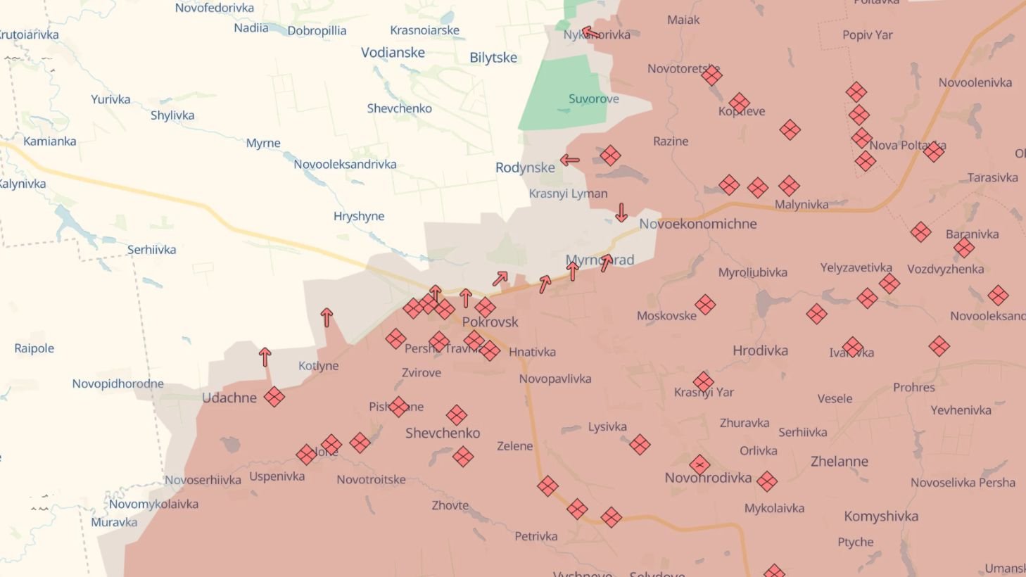 More information about "Ukraine Holds Northern Pokrovsk as Fighting Hits Myrnohrad and POW Killings Probe"