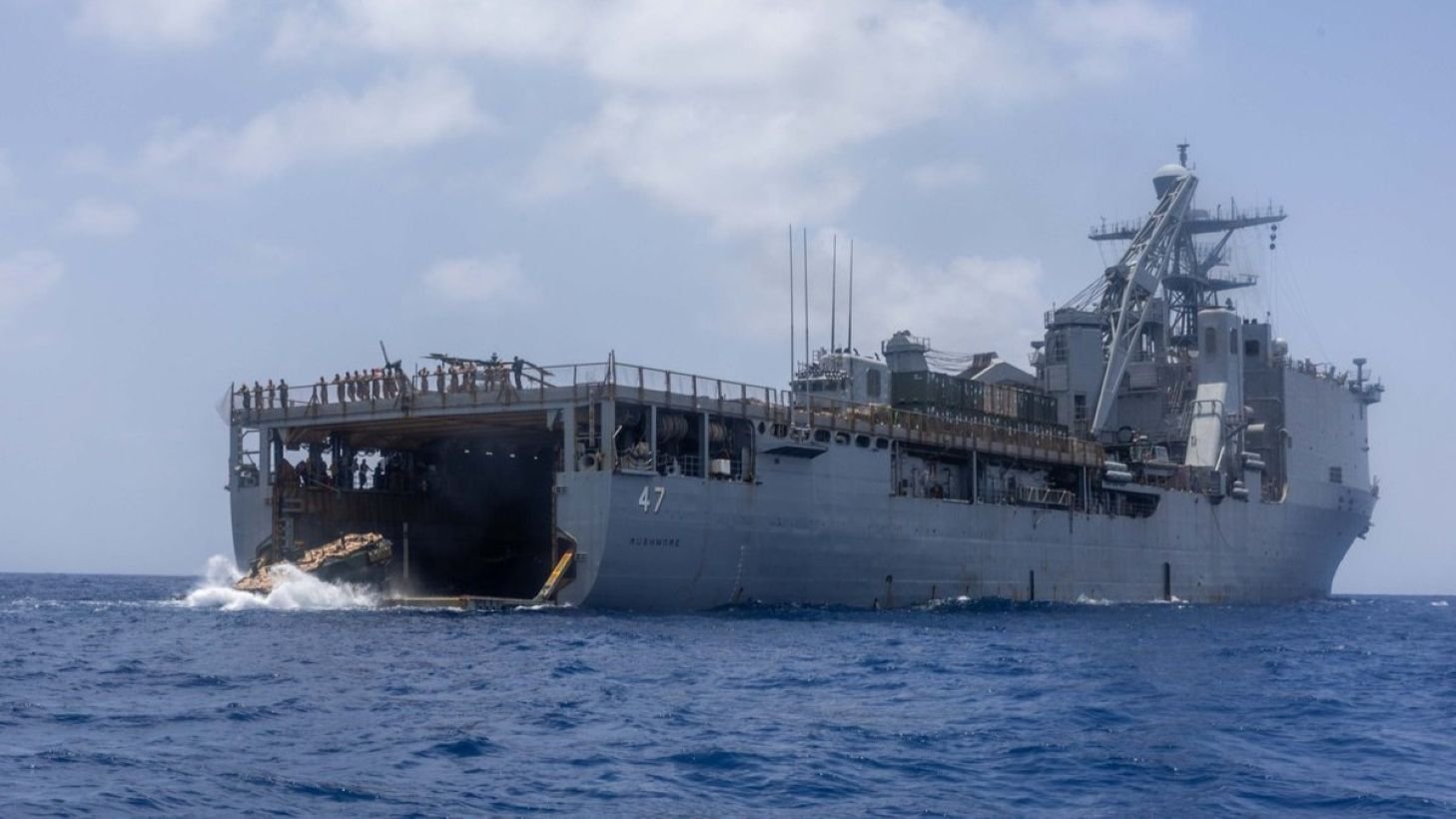 More information about "U.S. Marines Seize Sanctioned Iranian-Flagged Cargo Ship After Destroyer Disables It"