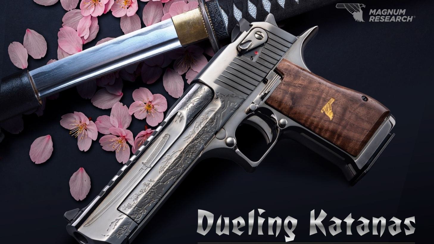 More information about "Magnum Research X Iron Monkey Unveil Limited Dueling Katanas Desert Eagle"